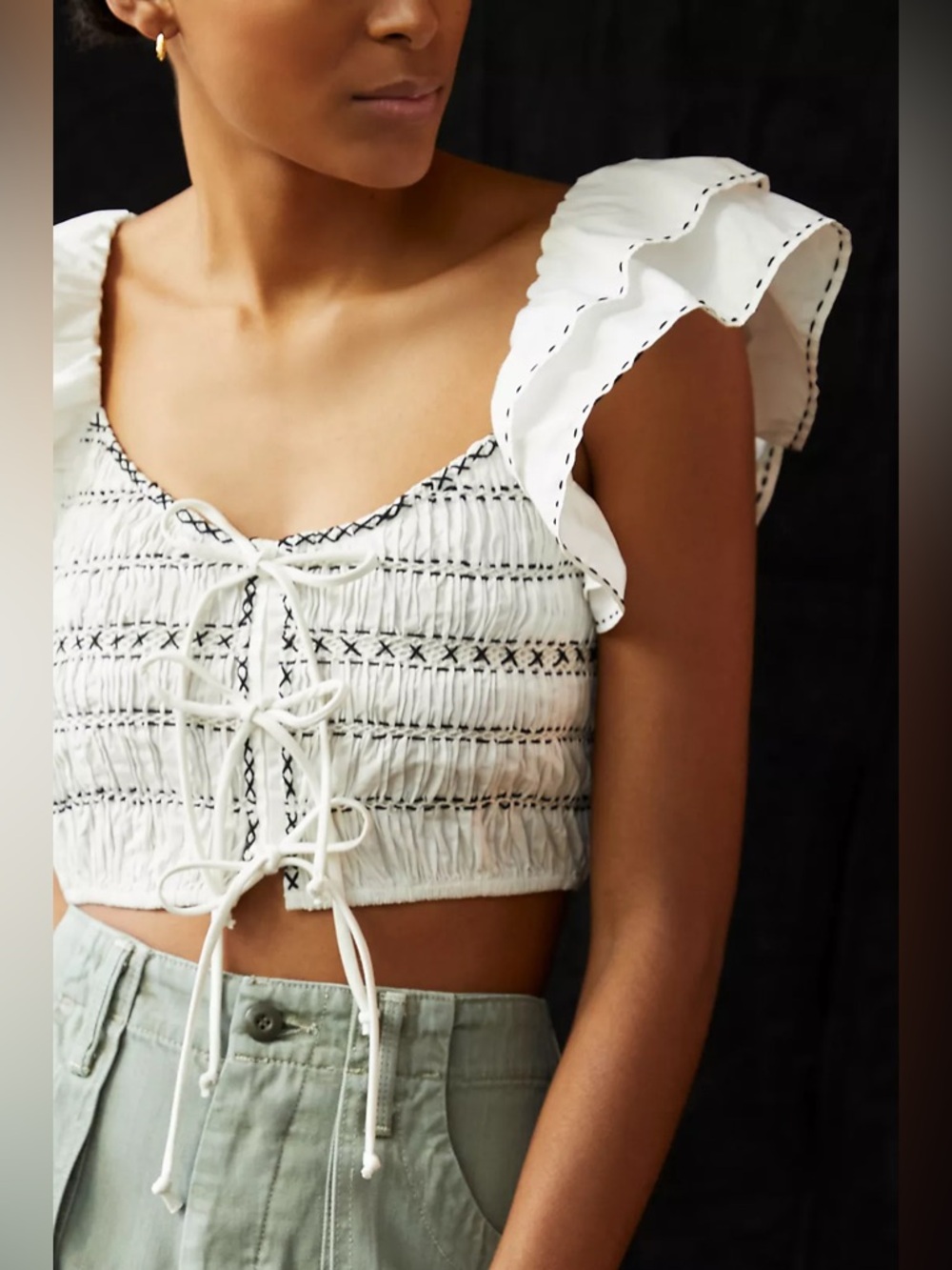 Anthropologie Smocked Pullover - Picture 7 of 9